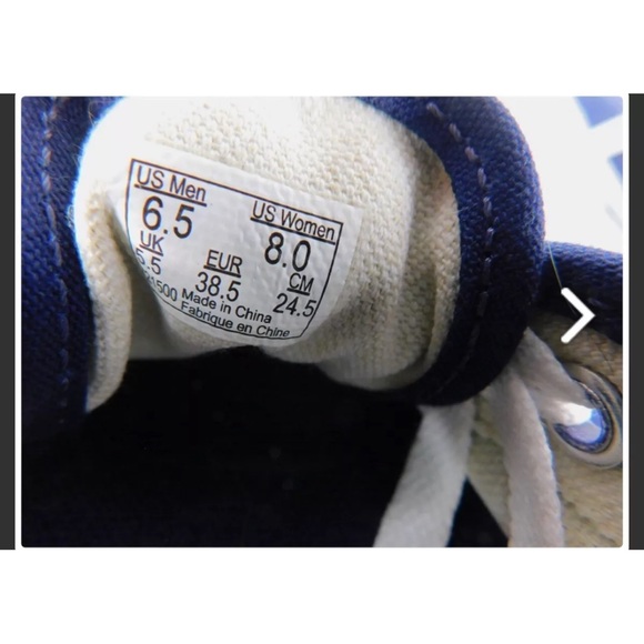 New-- VANS Off The Wall Blue Men Sz 6.5 Women Sz 8 Unisex - Picture 11 of 13